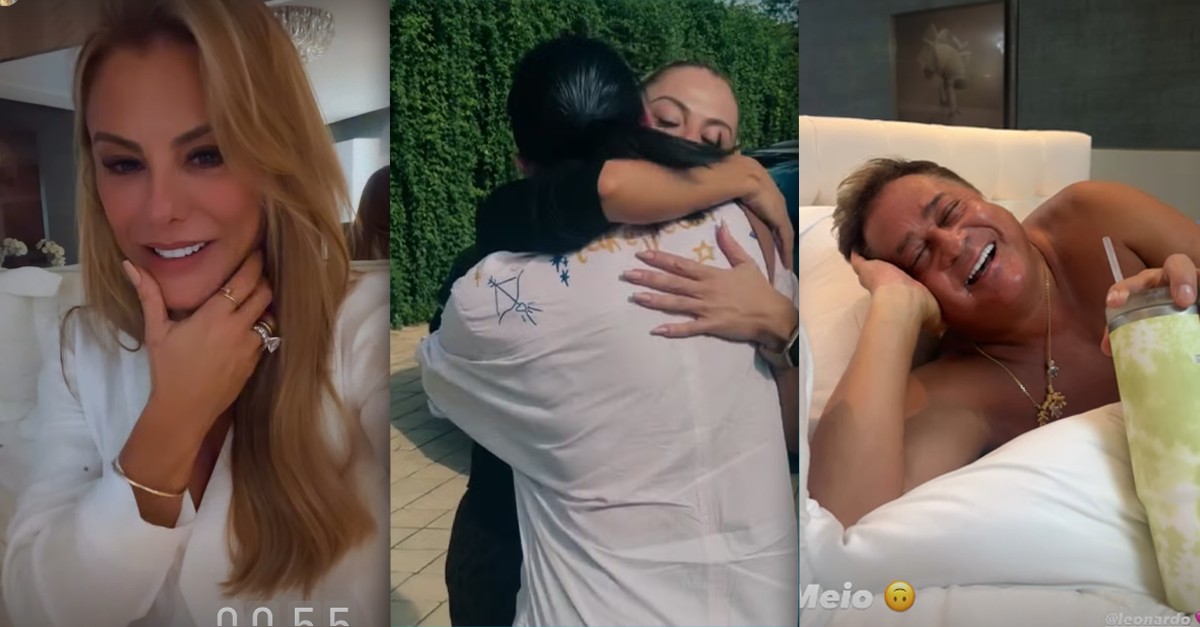 Leonardo e Poliana fazem balanço de noite com família de Ana Castela: 'A melhor da minha vida'