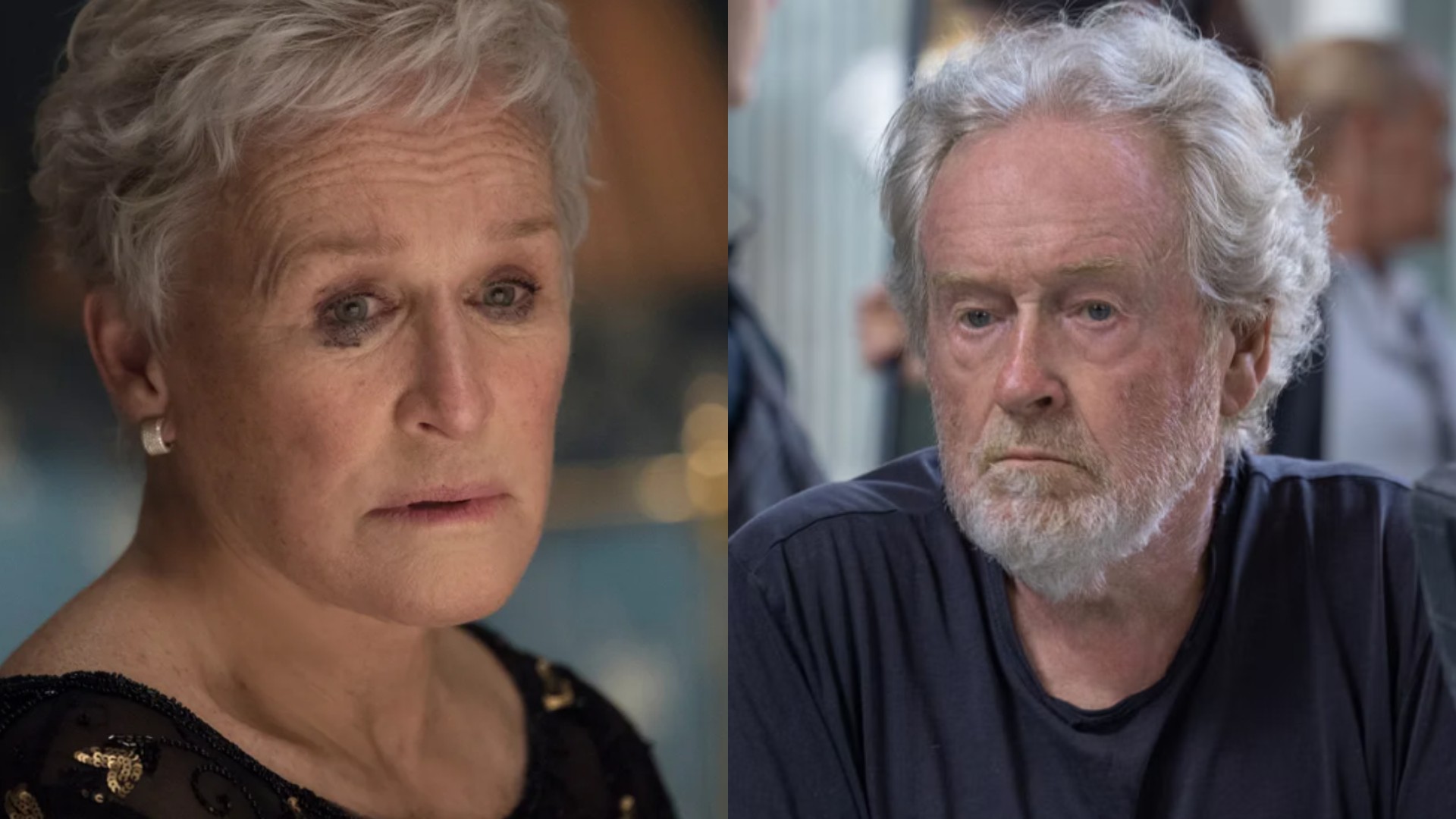 Após décadas de tentativas, Glenn Close e Ridley Scott serão homenageados com prêmios honorários no Oscar