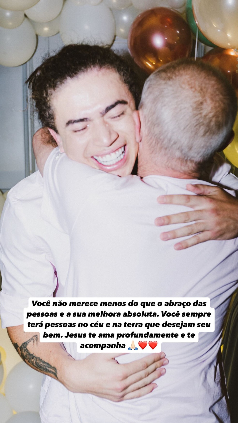 Maria Lina, ex de Whindersson Nunes, manda mensagem de apoio ao humorista — Foto: Instagram