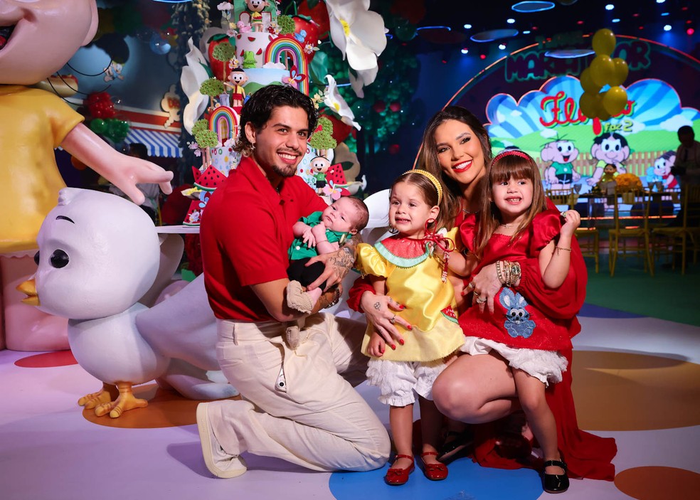 Aniversrio de Maria Flor, filha de Virginia Fonseca e Z Felipe  Foto: Brazil News