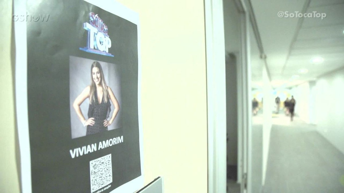 Vivian Amorim invade e mostra camarins dos convidados do 'SóTocaTop