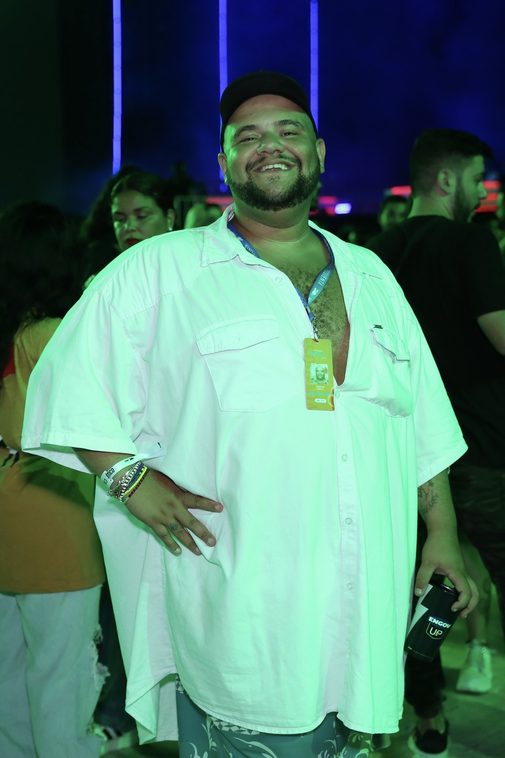 Gominho no show Ivete 3.0, realizado no Maracanã — Foto: Roberto Filho/Brazil News