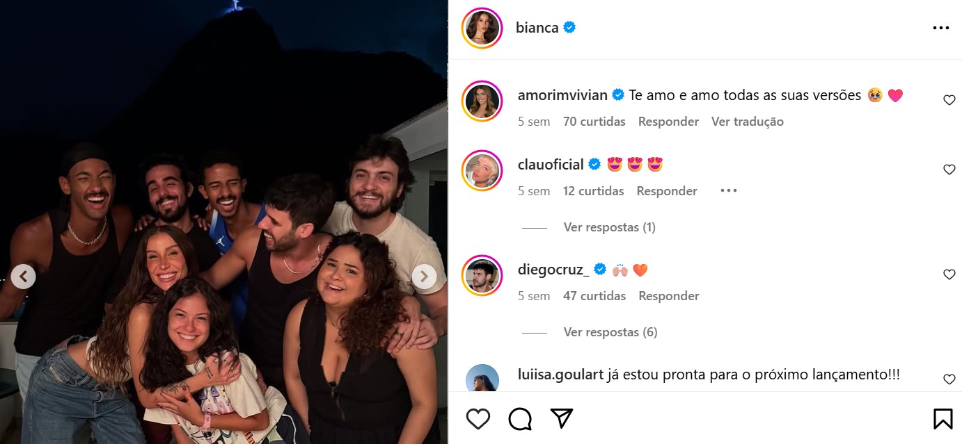 Bianca Andrade nega rumores de romance com ator; 'Apenas amigos', afirma assessoria