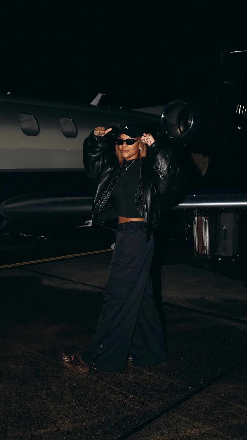 Ludmilla embarca para Salvador — Foto: Reprodução/Instagram