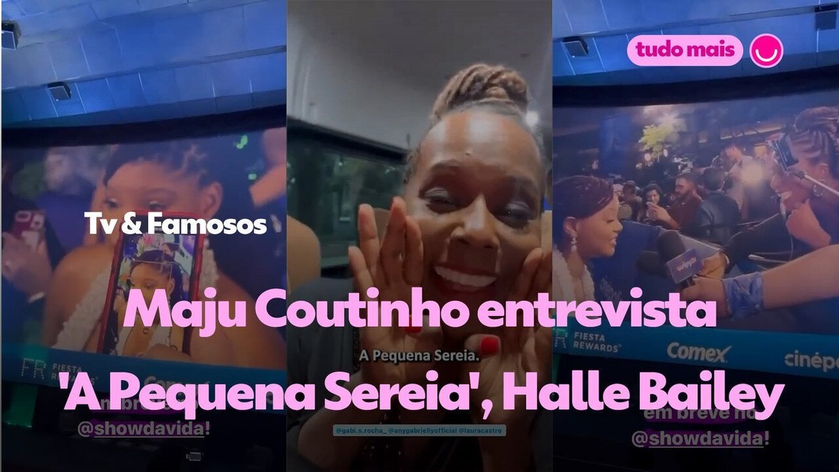 Maju Coutinho entrevista a ‘La Sirenita’, Halle Bailey |  Popular