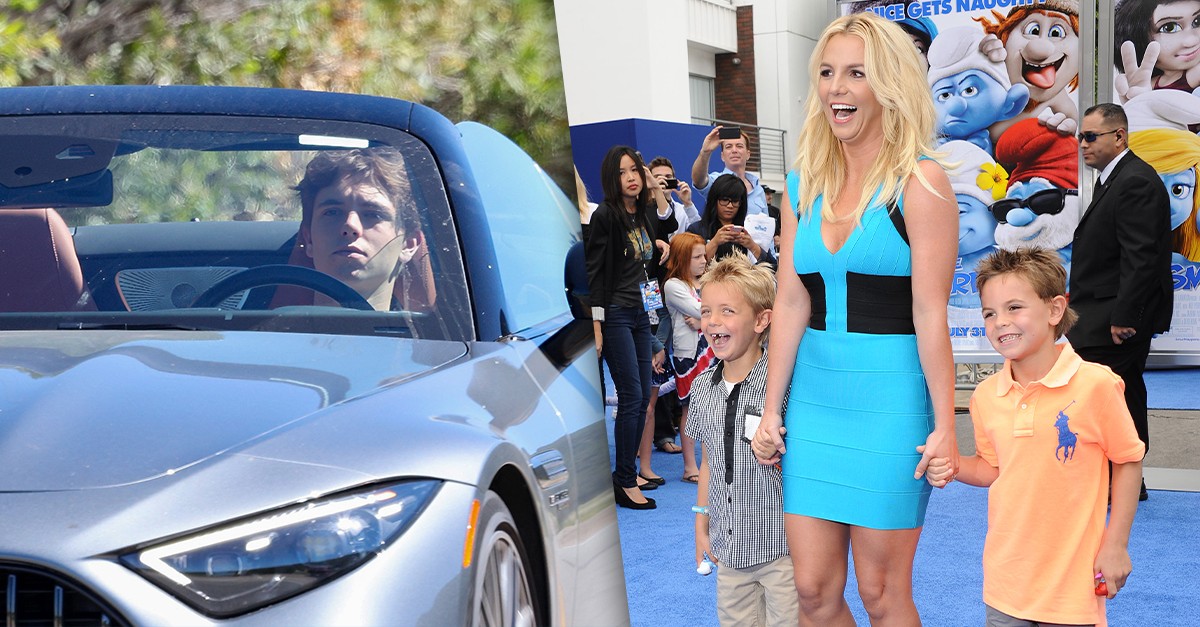 Filho mais novo de Britney Spears visita a mãe em casa após prisão