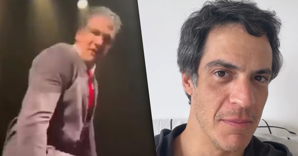 Mateus Solano se pronuncia pela primeira vez após vídeo de tapa em celular durante peça