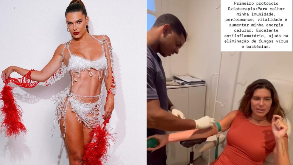 Ozonioterapia: quais são os mitos e as verdades no tratamento adotado por Mariana Goldfarb? — Foto: Reprodução/Instagram