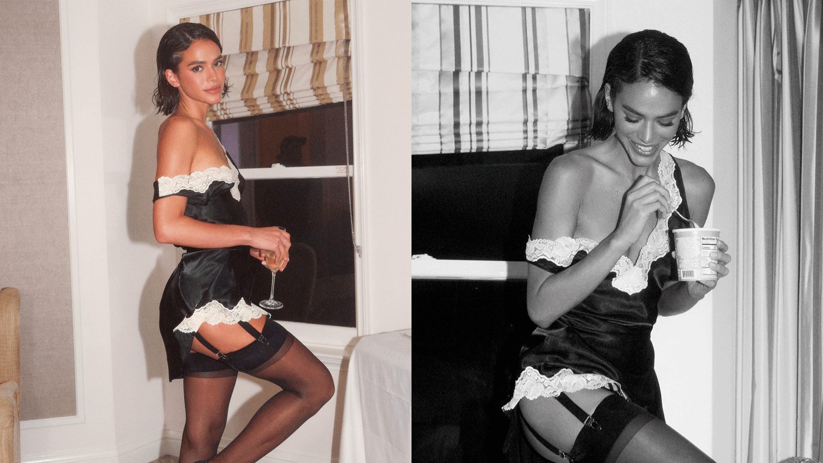 Estilista compartilha fotos inéditas de Bruna Marquezine e revela: 'Pediu sorvete para o jantar'