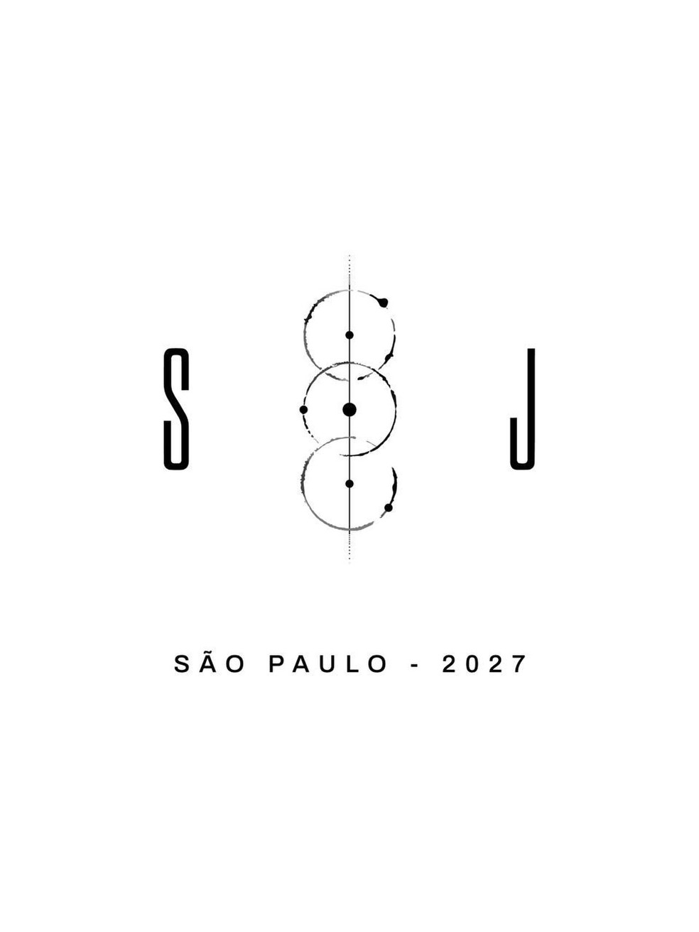 Post de anúncio misterioso feito por Sandy e Junior com data para 2027, em São Paulo — Foto: Reprodução/Instagram