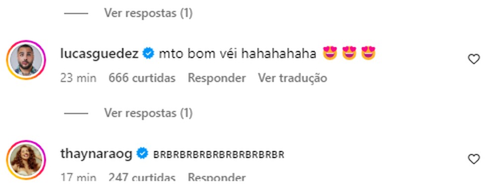 Famosos amaram o post de Bruno Mars — Foto: Reprodução Instagram