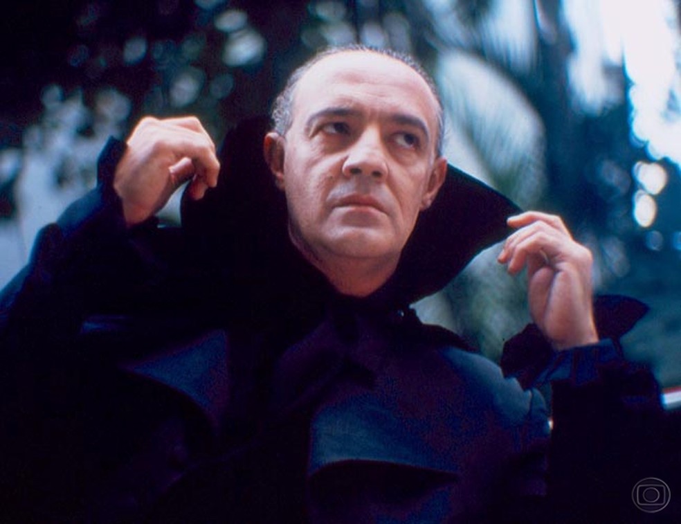 Ney Latorraca interpretou Vlad na novela 'Vamp' — Foto: Nelson Di Rago/Globo