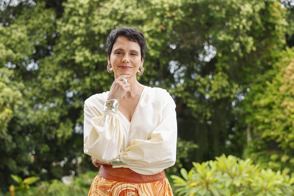 Malu Galli como Celina Junqueira em Vale Tudo — Foto: Globo/Marco Serra Lima