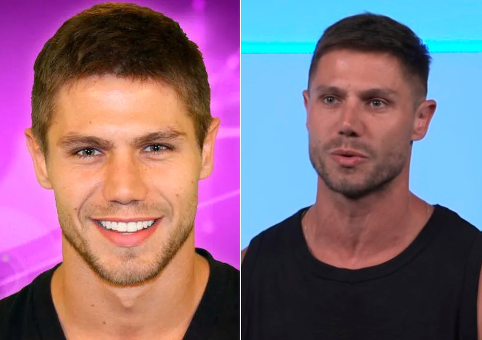 Jonas antes e depois &mdash; Foto: Globo