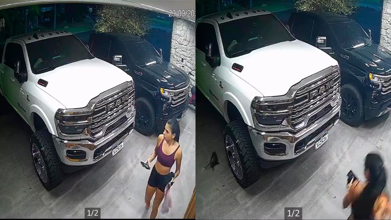Ana Castela leva susto com gambá e se diverte com a situação