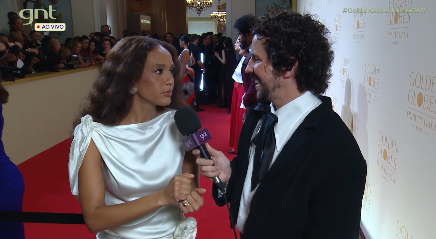 Taís Araújo conta que não encontrou com Lázaro Ramos após o Oscar: 'Estou louca para saber as fofocas'