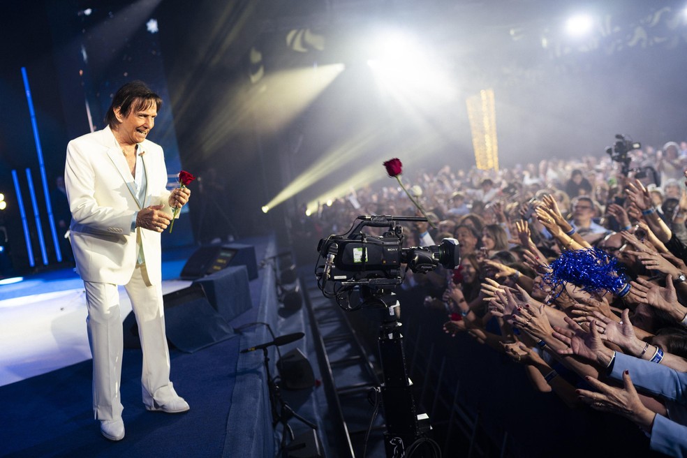 Especial Roberto Carlos 50 Anos — Foto: Globo/ Ramiro Berthold