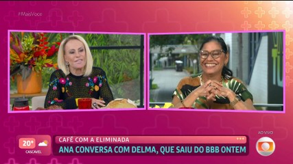 Delma no Mais Você: reveja os vídeos da entrevista da 19º eliminada do BBB 25