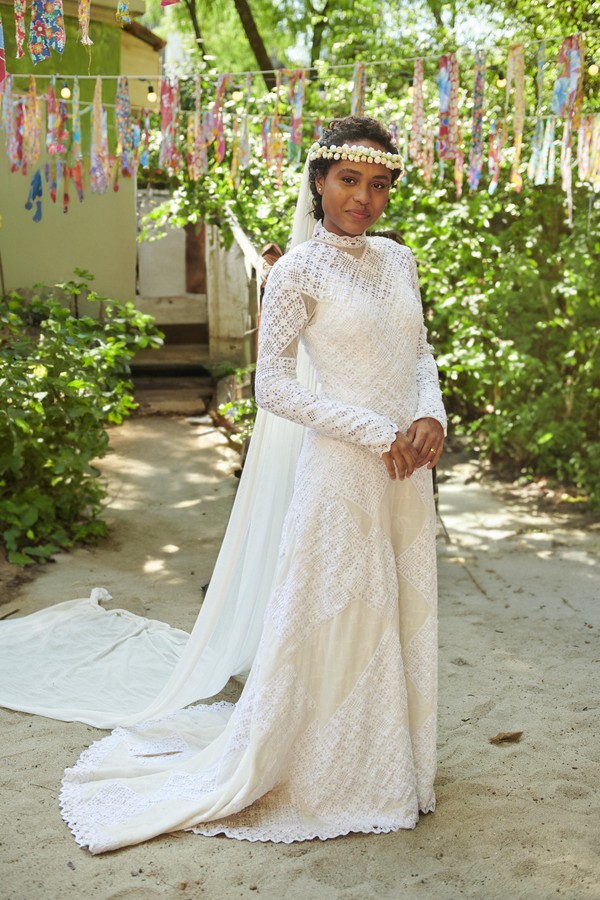O vestido best sale da noiva