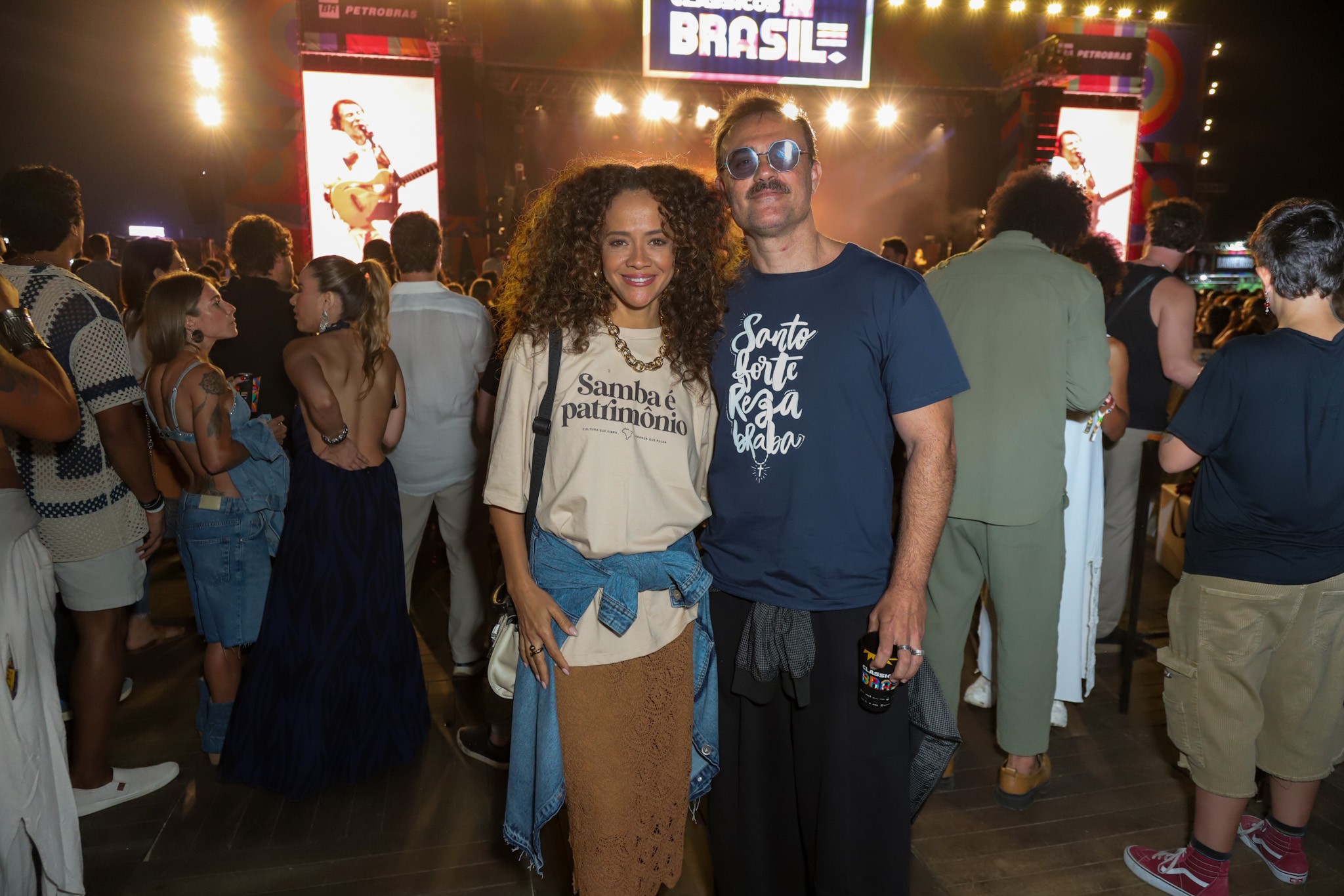 Humberto Carrão, Wanessa Camargo e mais artistas curtem festival de música na Marina da Glória