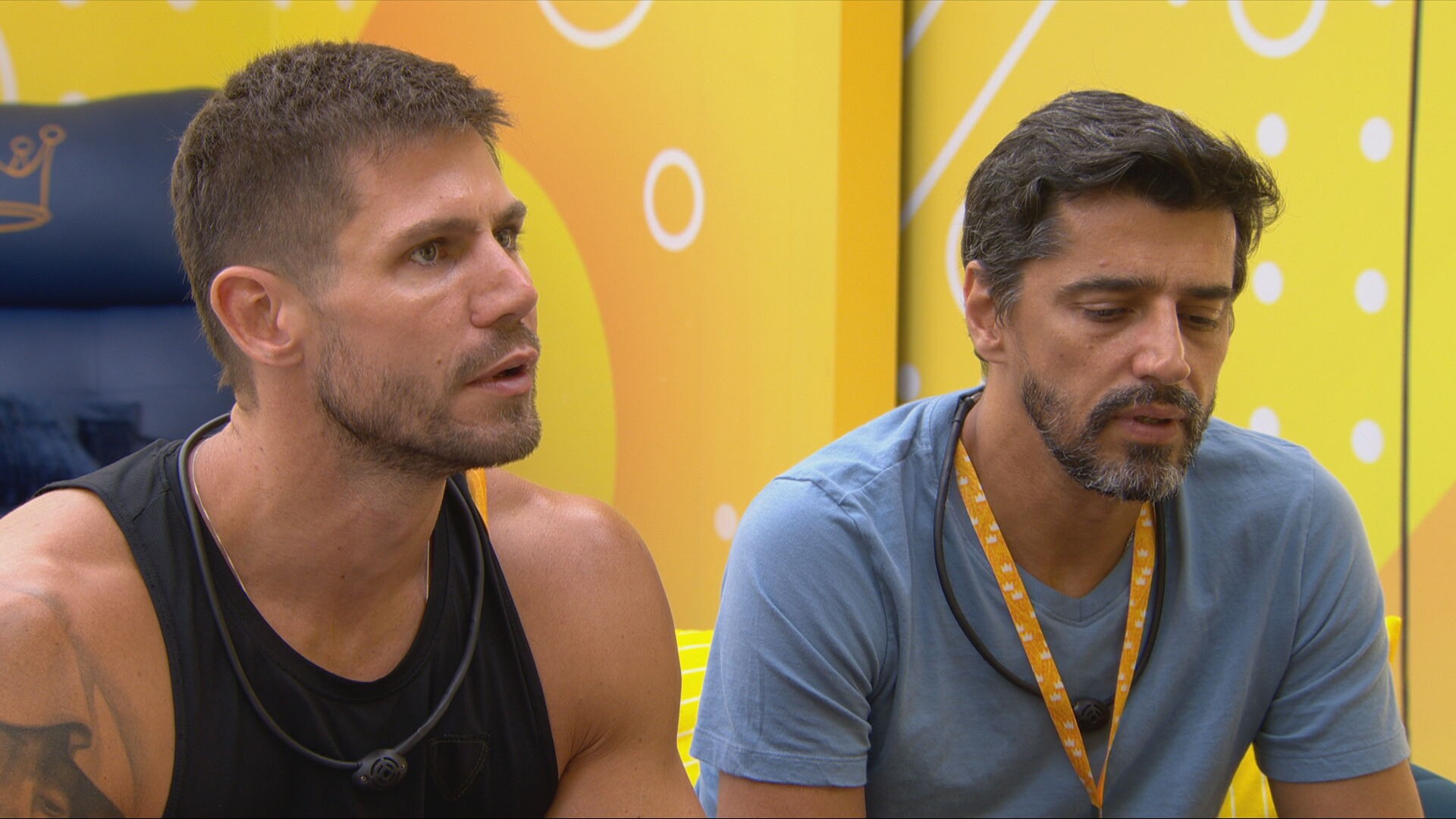 Alberto Cowboy e Jonas Sulzbach recebem resultado da Enquete do Líder no BBB 26