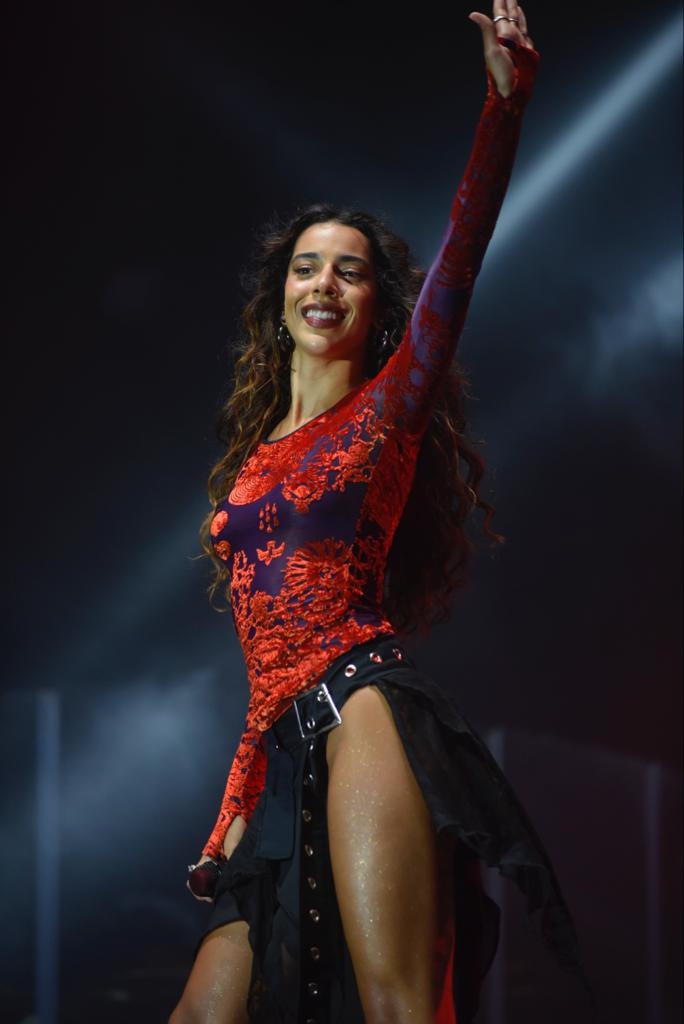 Marina Sena no Rock The Mountain — Foto: Fábio Cordeiro/gshow