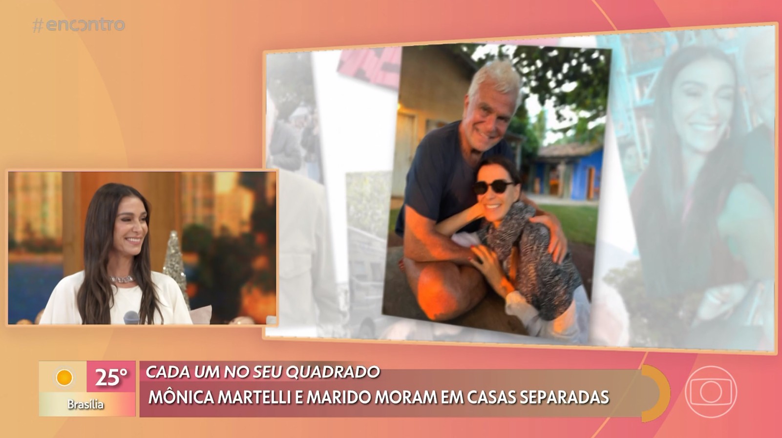 Mônica Martelli conta como mantém relacionamento de sete anos com empresário: 'A gente só namora'