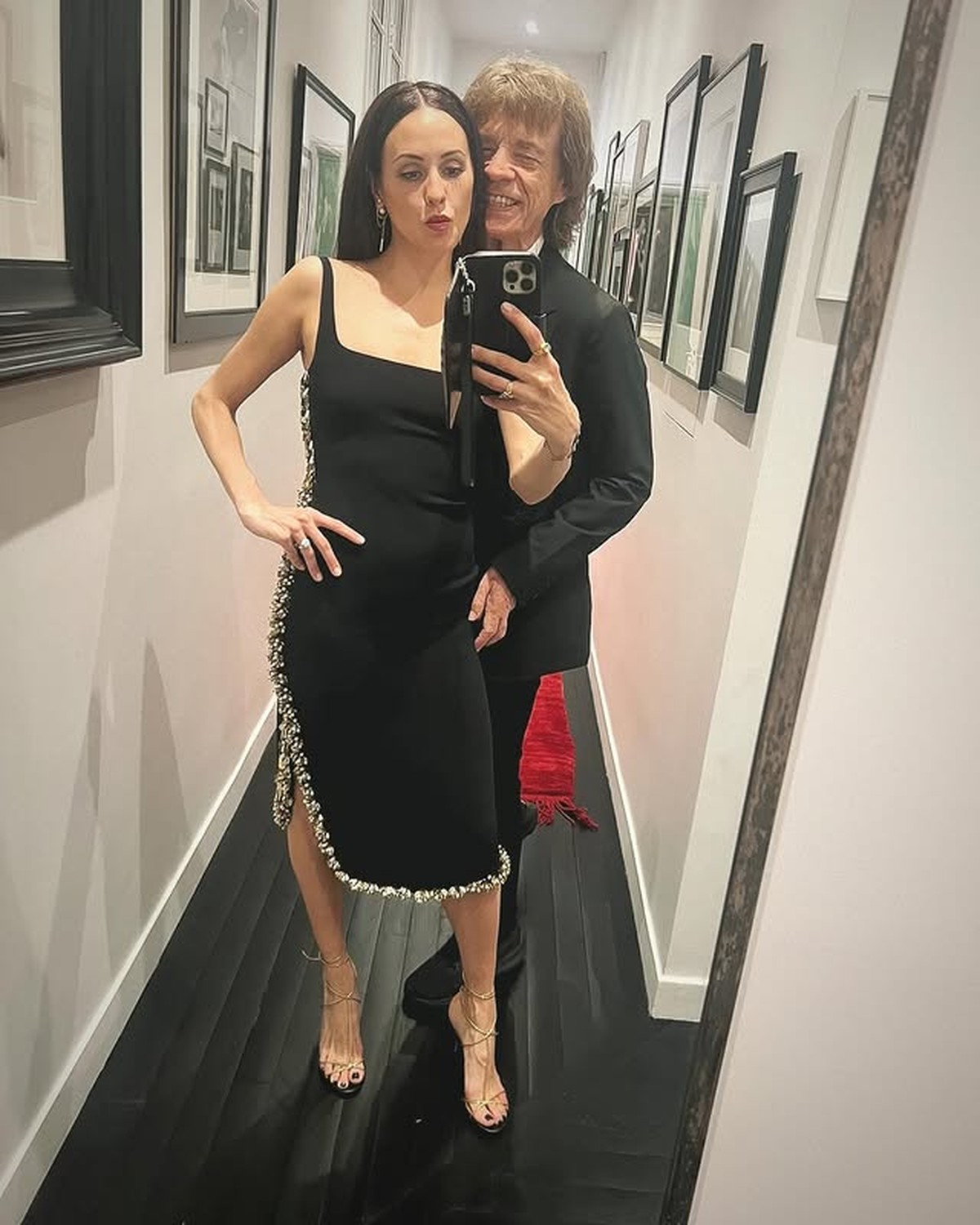 Mick Jagger e Melanie Hamrick estão noivos 'há 2 ou 3 anos' e não tem pressa de casar