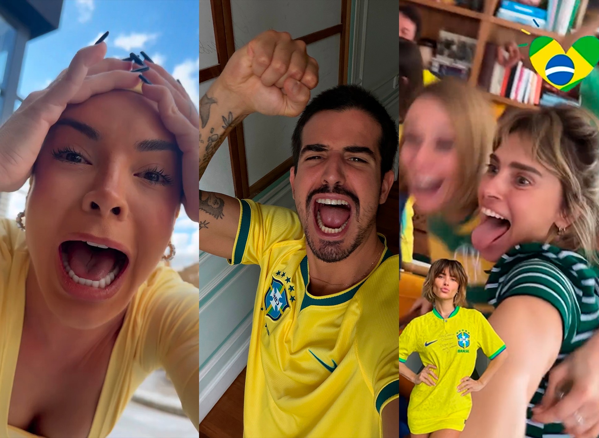 Brasil x Japão: famosos celebram vitória em jogo da 2ª fase da Copa do Mundo