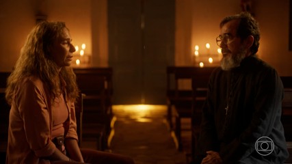 Zefa Leonel está angustiada demais e pede para se confessar de novo