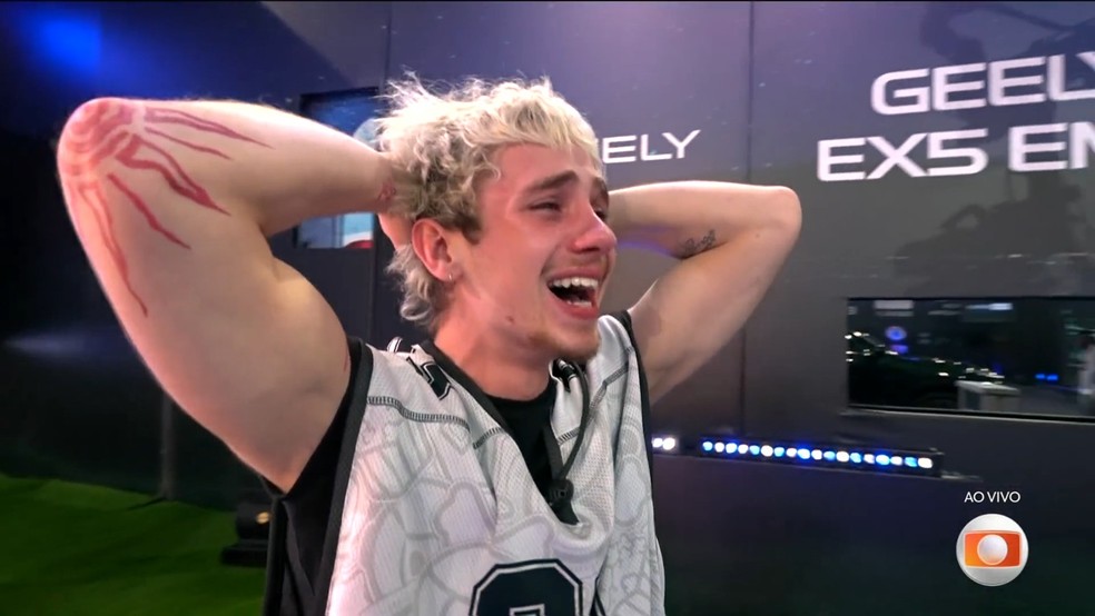 Juliano Floss vence prova e é o primeiro Finalista do BBB 26 — Foto: Globo