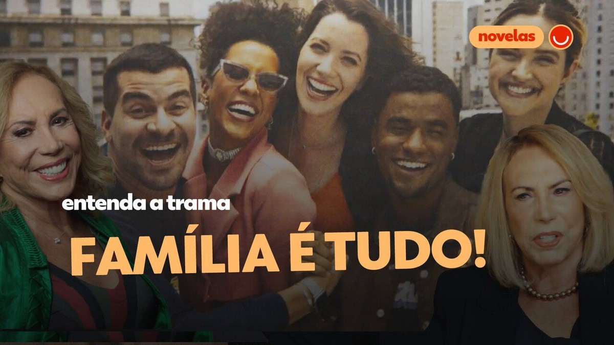 Família é Tudo entenda a trama da nova novela das 7 em 1 minuto veja vídeo Família é Tudo