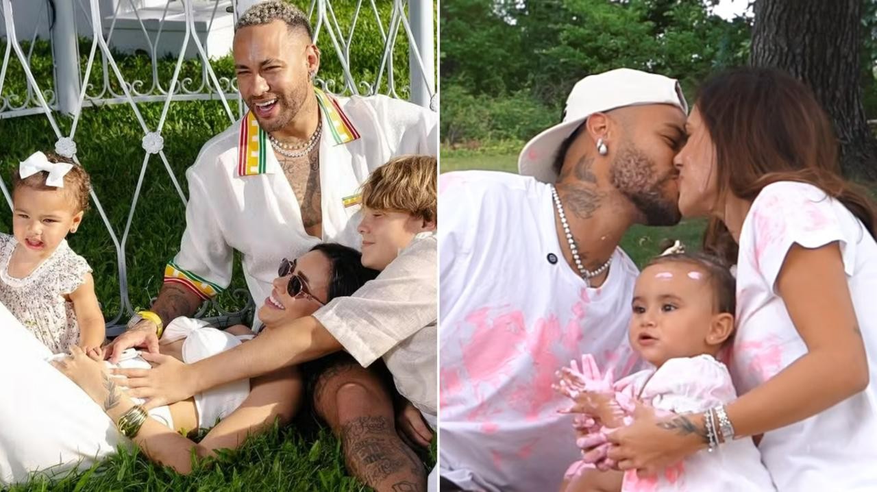 Em meio a Copa, Neymar e Bruna Biancardi fazem chá revelação 'simples' da 3ª filha; relembre os outros