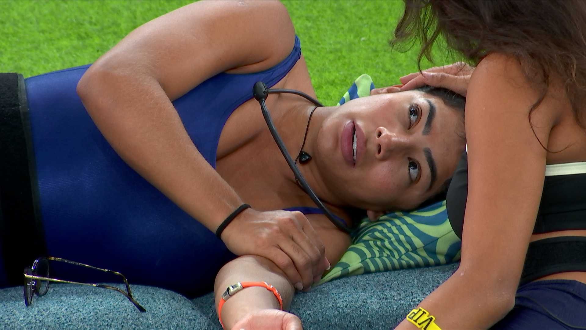 Gabriela especula Jonas Sulzbach no Paredão, e Marciele admite: 'Quer que eu seja sincera? Tomara'