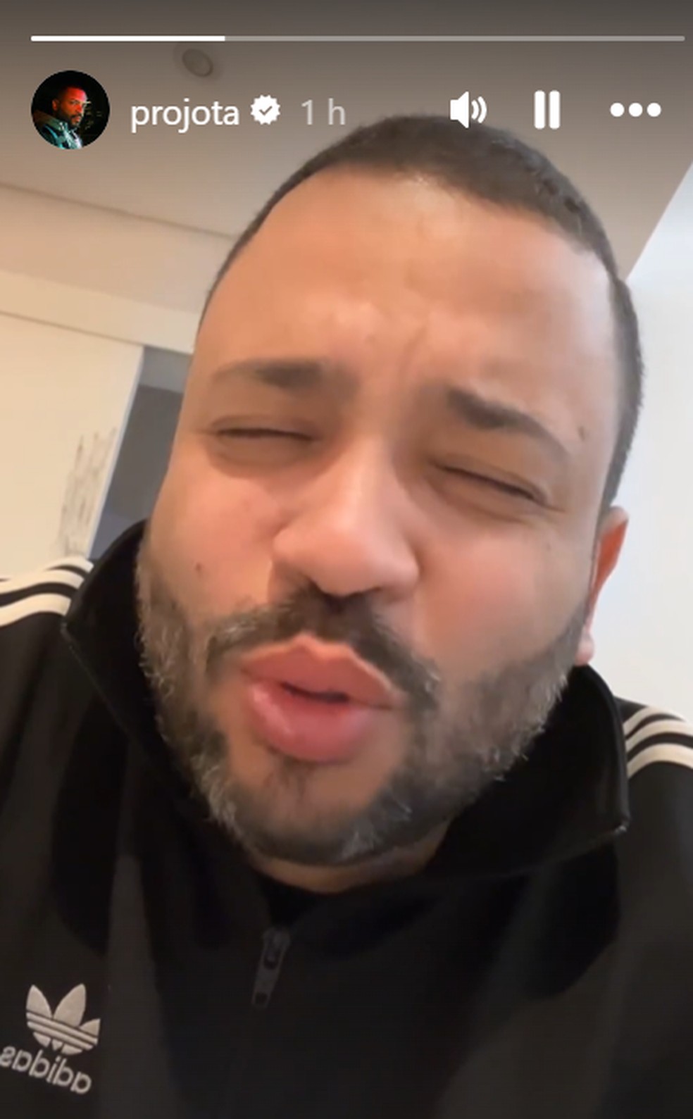 Projota — Foto: Reprodução/Instagram