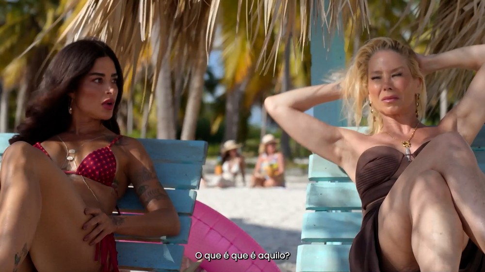 Aline Campos e Danielle Winits