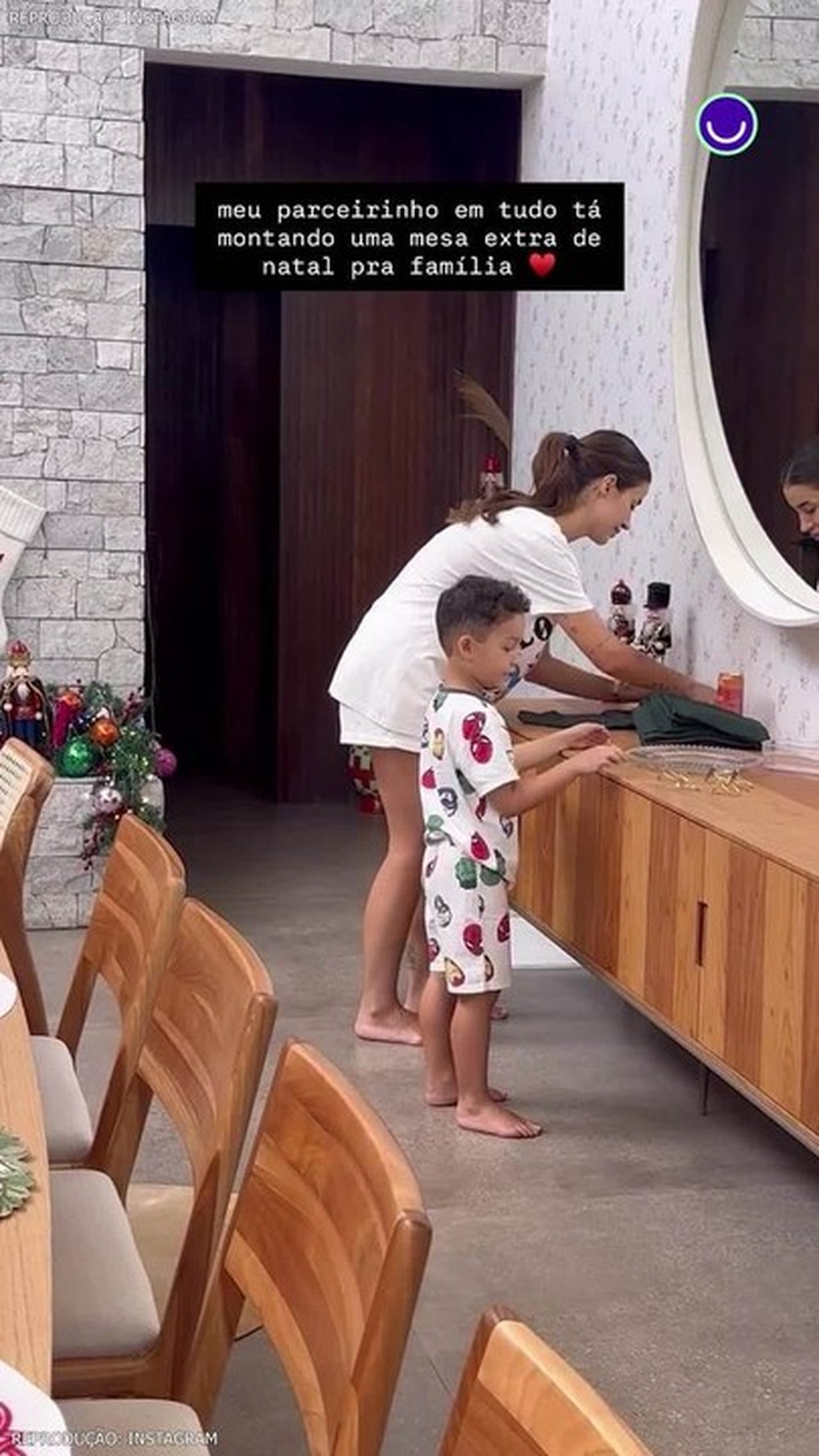 Bianca Andrade prepara ceia de Natal 'extra' para filho, Cris