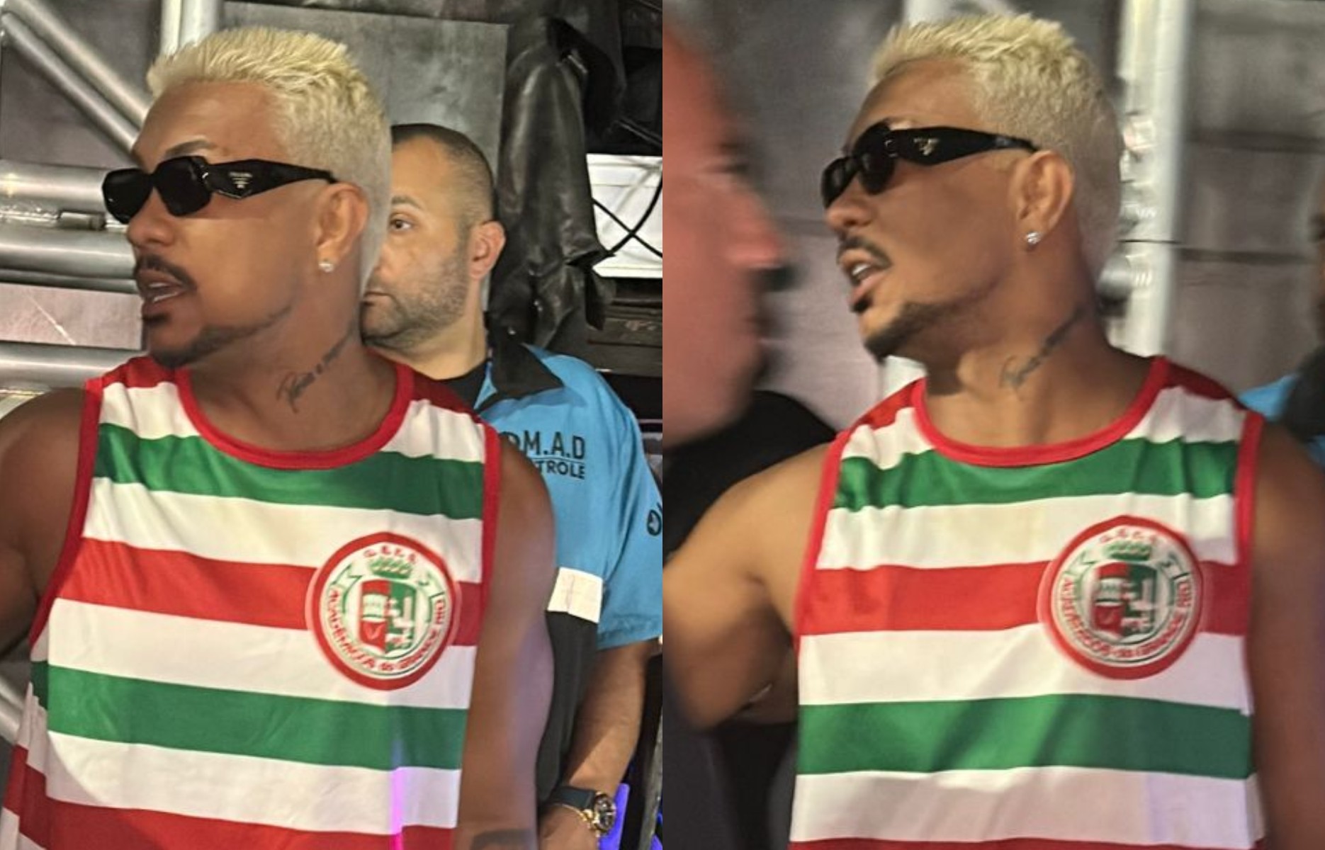 Solteiro, Xamã estreia novo visual na Marquês de Sapucaí