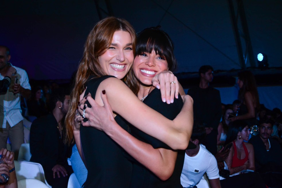Sasha e Bruna Marquezine em evento no Rio — Foto: Webert Belicio/ Agnews