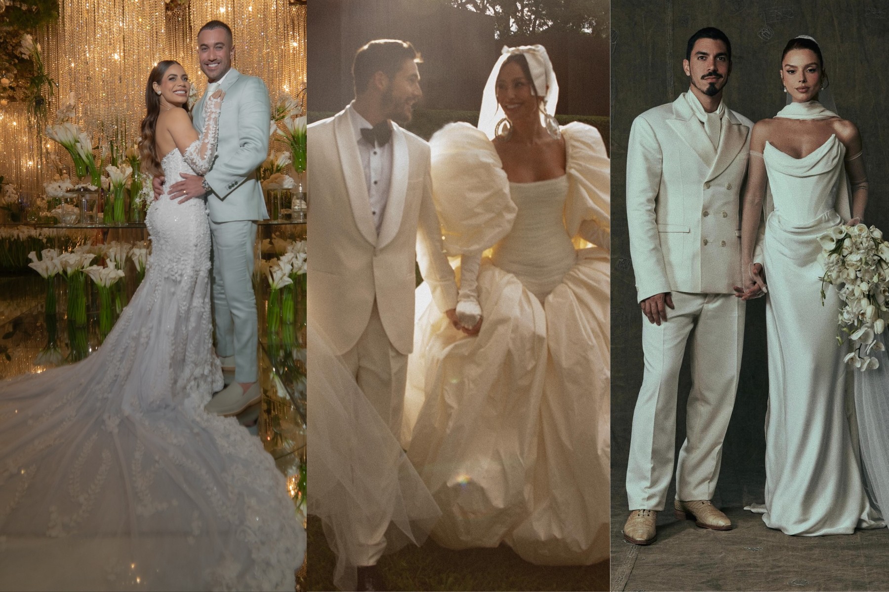 Sabrina Sato, Lexa e Isis Valverde estão entre famosas que casaram em 2025; relembre