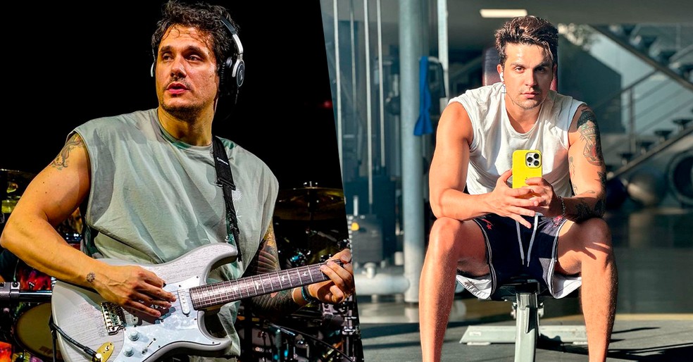 Luan Santana ou John Mayer Web brinca com semelhanca Viralizou gshow