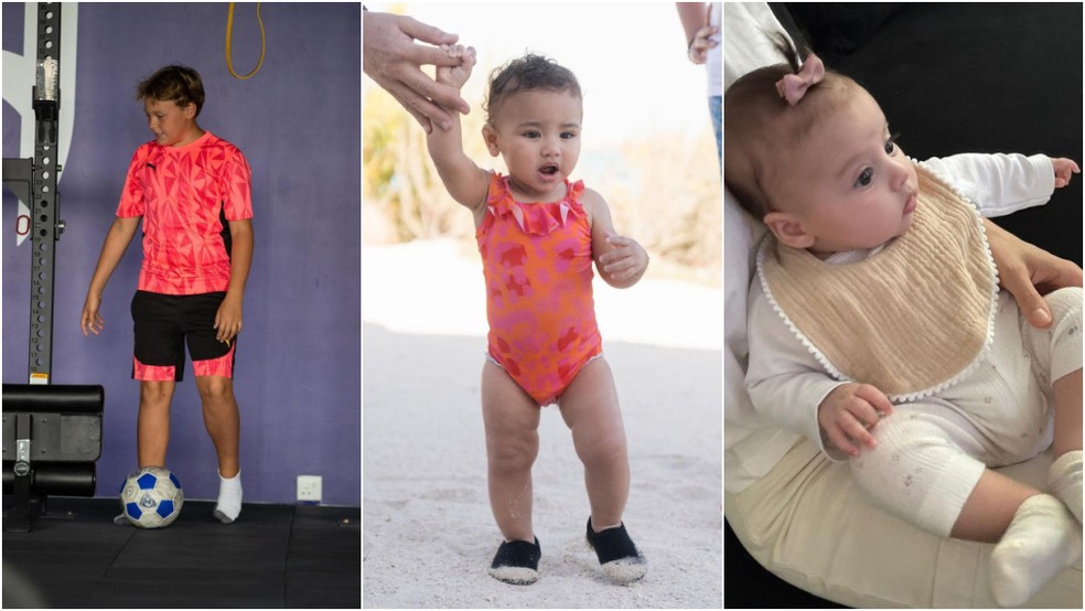 Filhos de Neymar — Foto: Reprodução Instagram