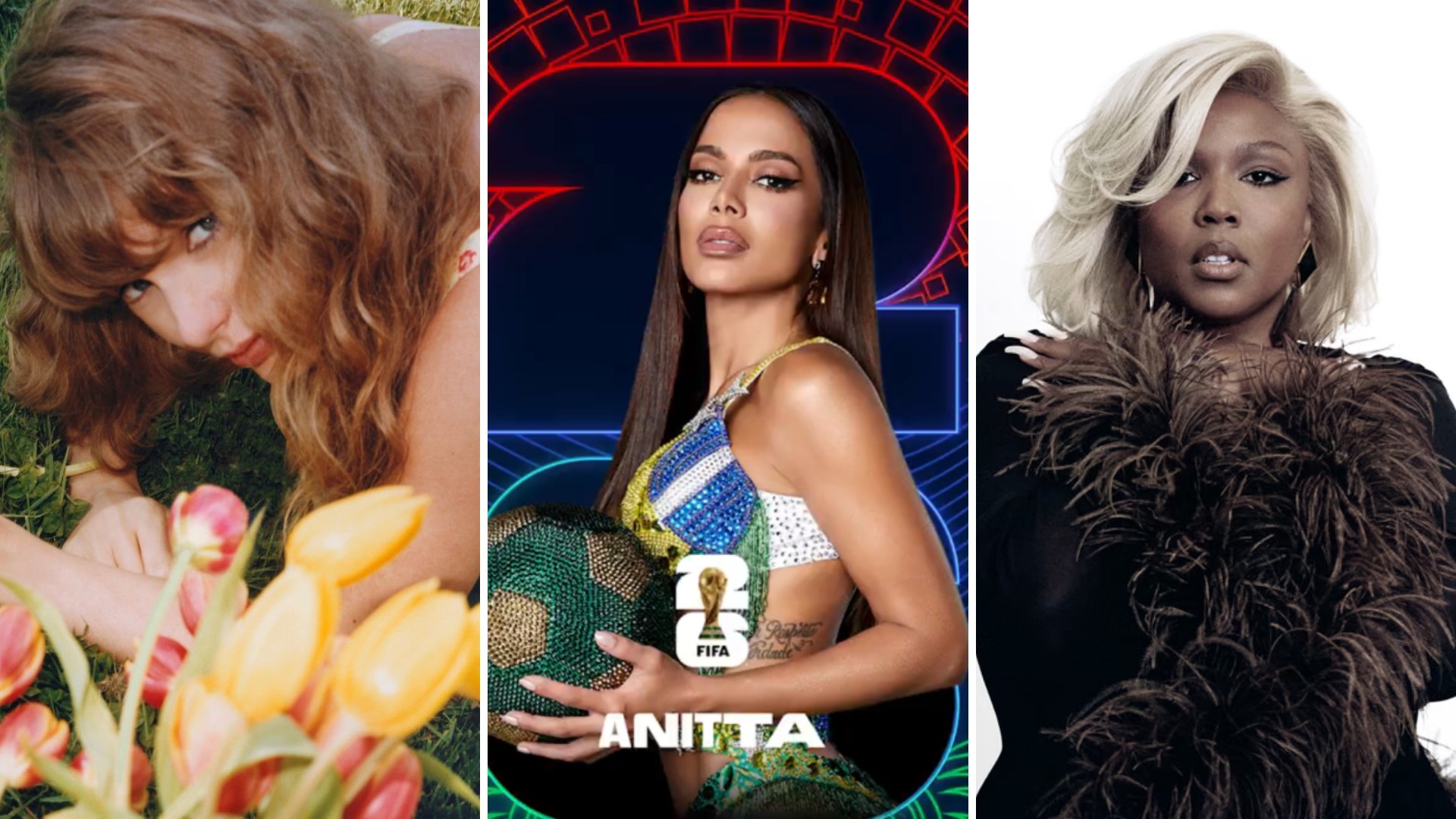 Taylor Swift lança música, Anitta entra em álbum da Copa e mais novidades no Giro Pop
