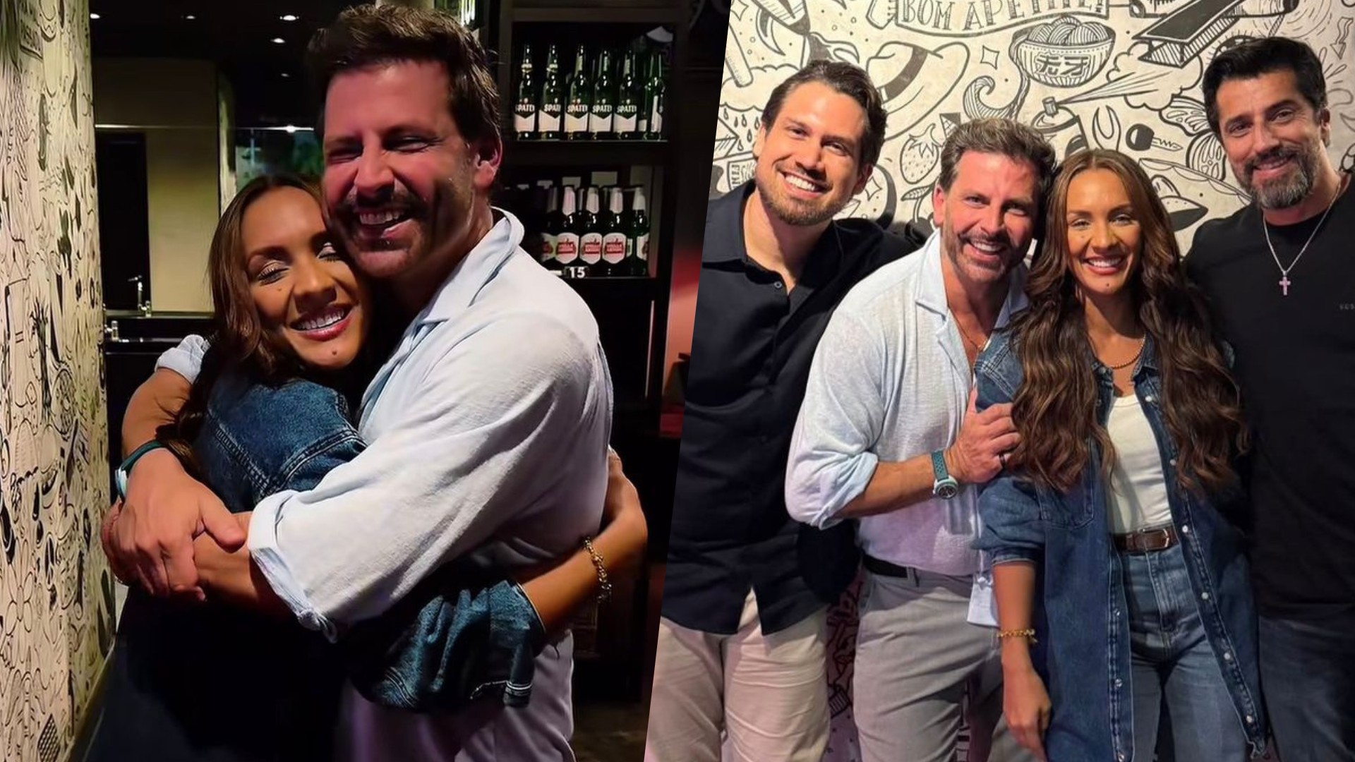 Henri Castelli cobra beijos de Maxiane em reencontro fora do BBB 26: 'Tem tempo ainda'