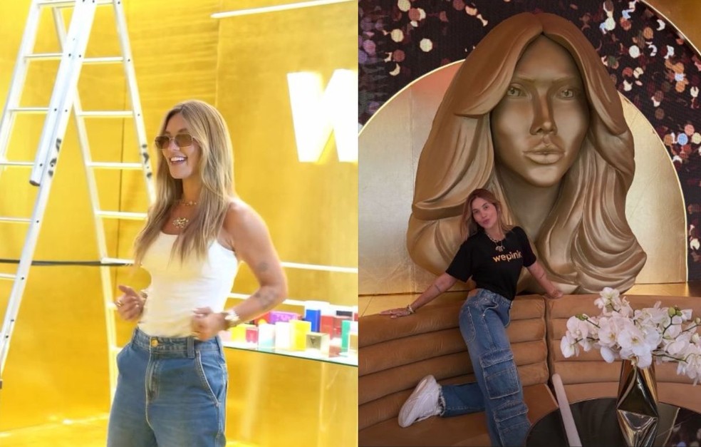 Virginia e os preparativos para a festa de 50 milhões — Foto: Reprodução do Instagram