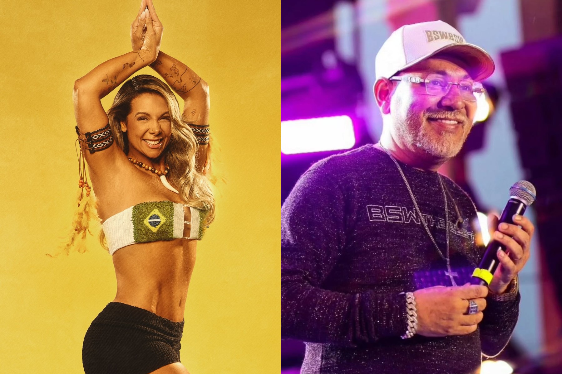 Chrigor relembra breve romance com Carla Perez, no auge do sucesso do É o Tchan: 'Ela era um fenômeno'