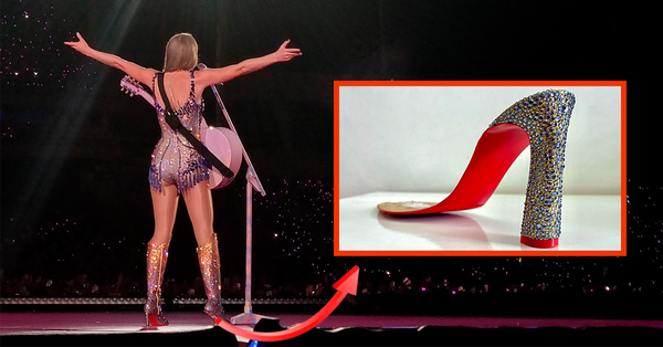 Fã que pegou o salto de Taylor Swift quer vender para custear o tratamento  de câncer de prima