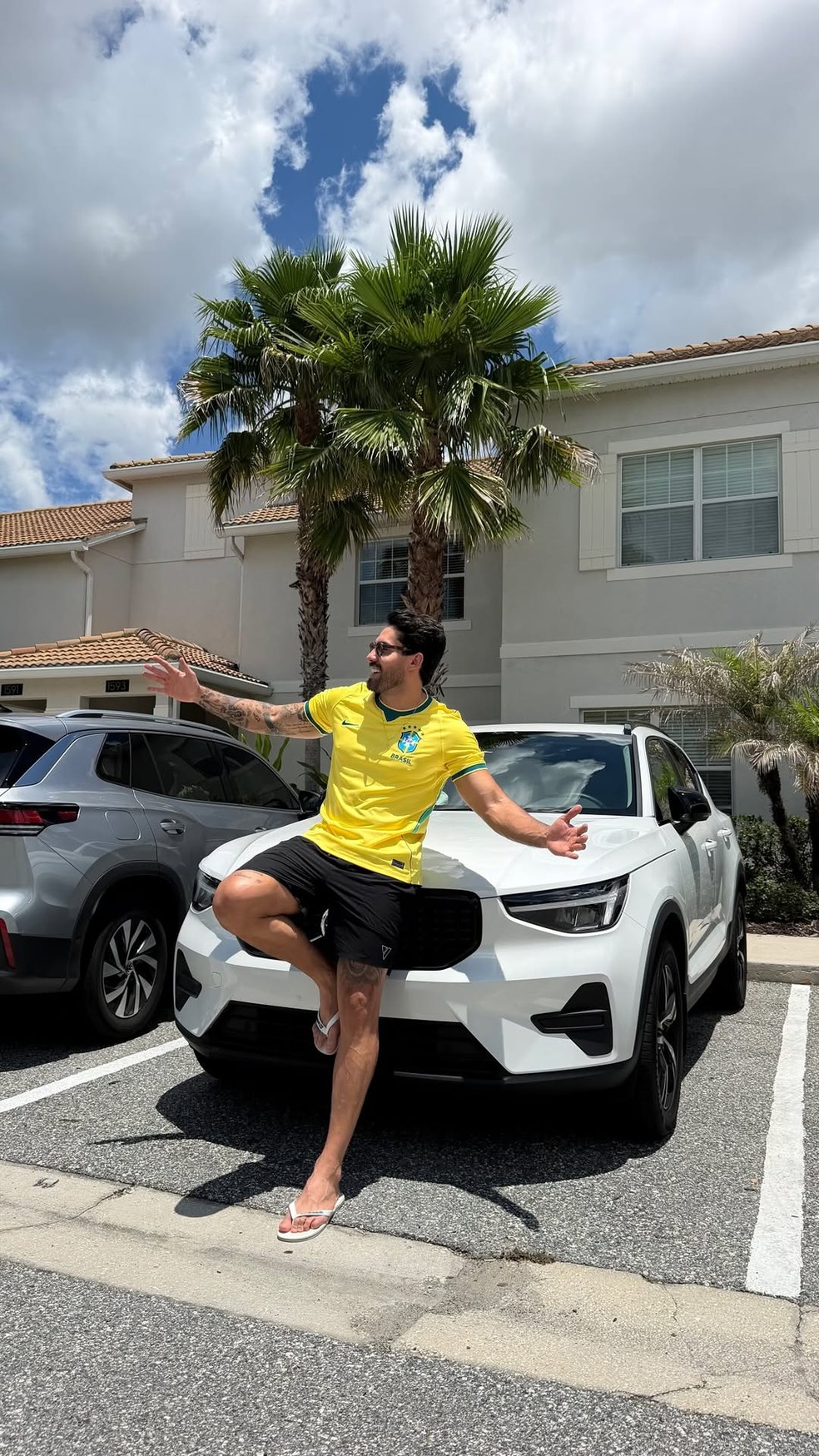 Bil Araújo está em Miami para a Copa do Mundo — Foto: Reprodução/Instagram