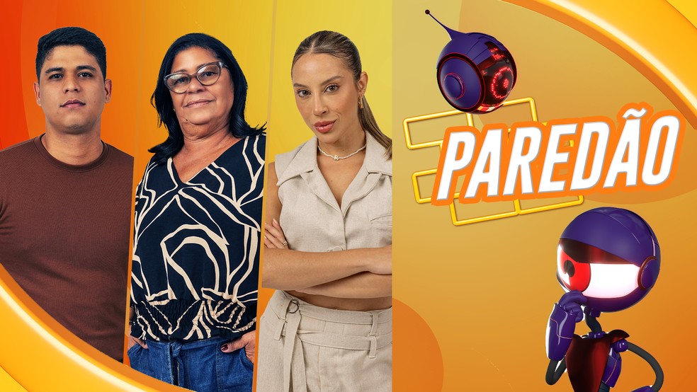 Guilherme, Joselma e Renata disputam o décimo sétimo Paredão do BBB 25 — Foto: gshow
