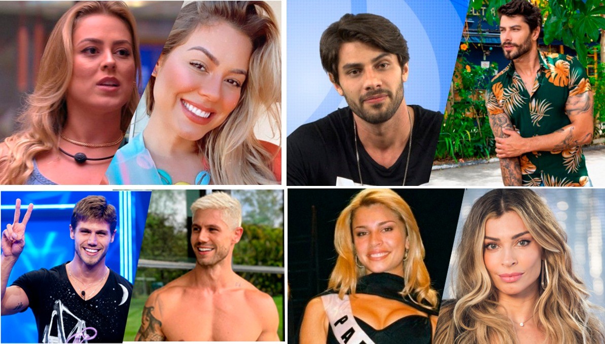 Big Brother Brasil': veja o antes e depois das misses e misters